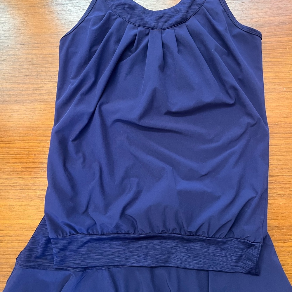 Lija tennis tank sz Small tank in royal blue EUC